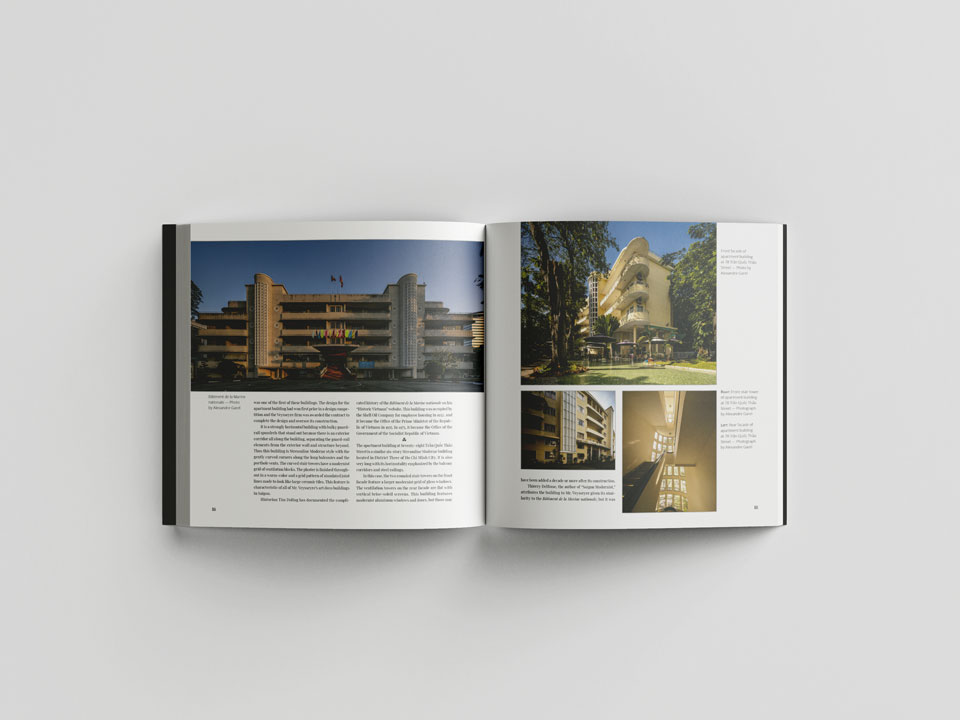 Book design for Mel Schenck – "Southern Vietnamese Modernist Architecture" Book design for Mel Schenck – "Southern Vietnamese Modernist Architecture"