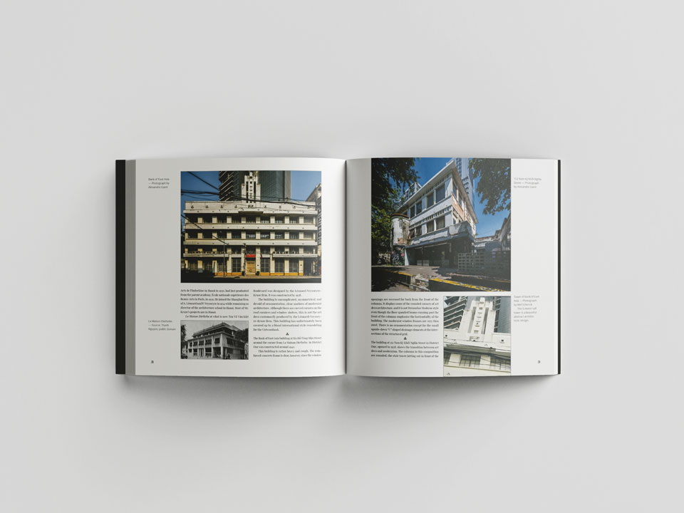 Book design for Mel Schenck – "Southern Vietnamese Modernist Architecture"