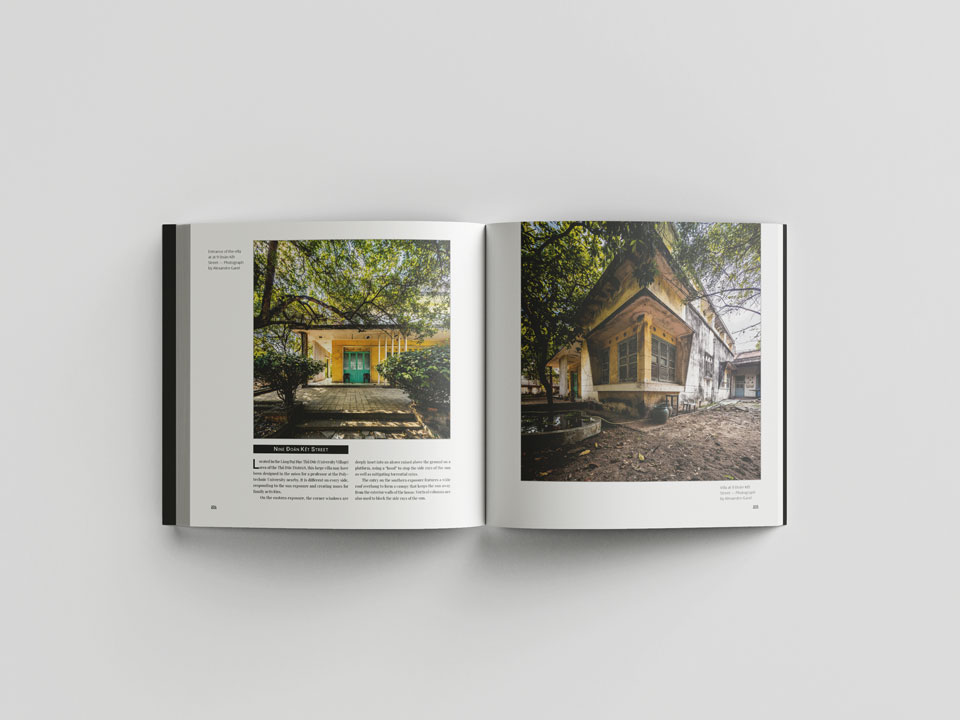 Book design for Mel Schenck – "Southern Vietnamese Modernist Architecture"