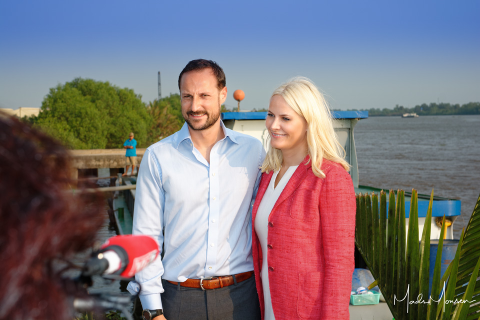 Crown Prince Håkon and Crown Princess Mette-Marit in Vietnam