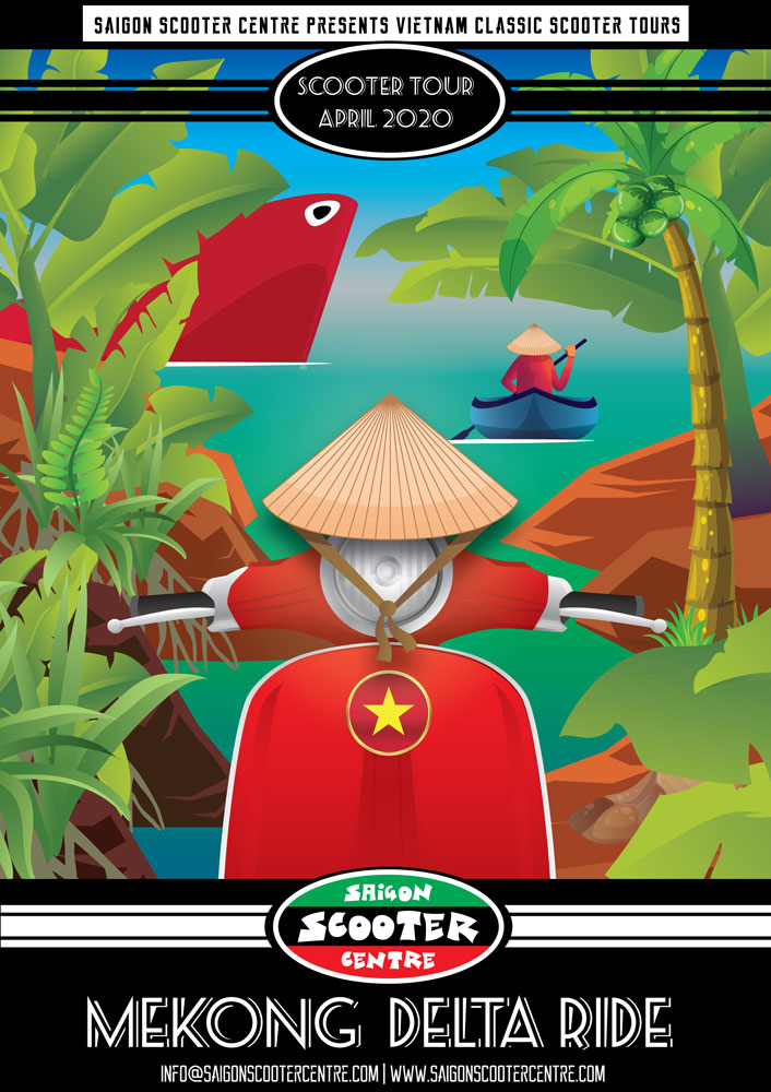 The Mekong Delta Ride Poster Ad
